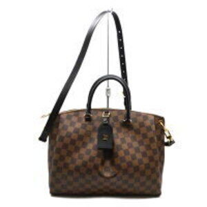 Louis Vuitton Odeon Tote Damier Ebene Brown Noir Black